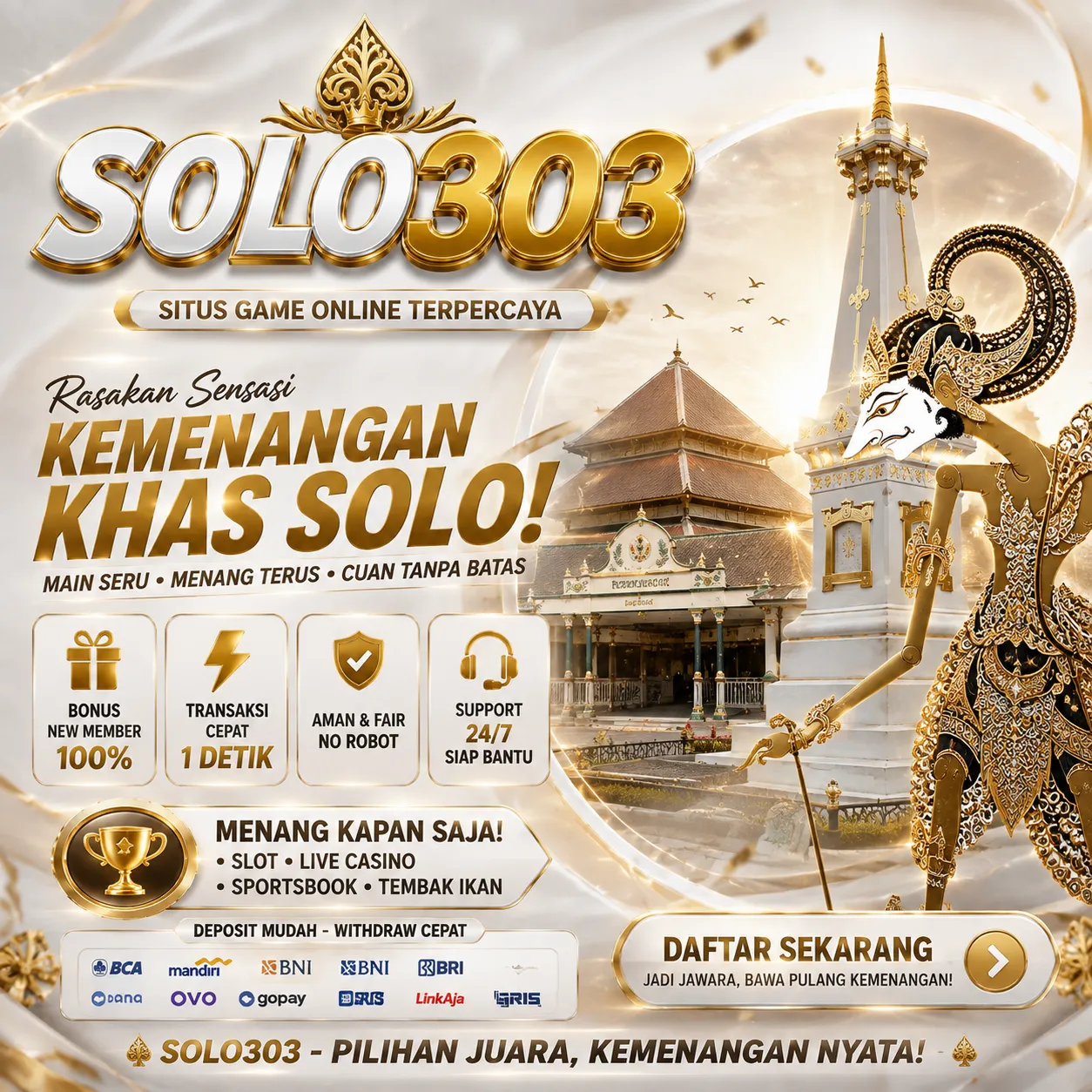 Solo303 Banner